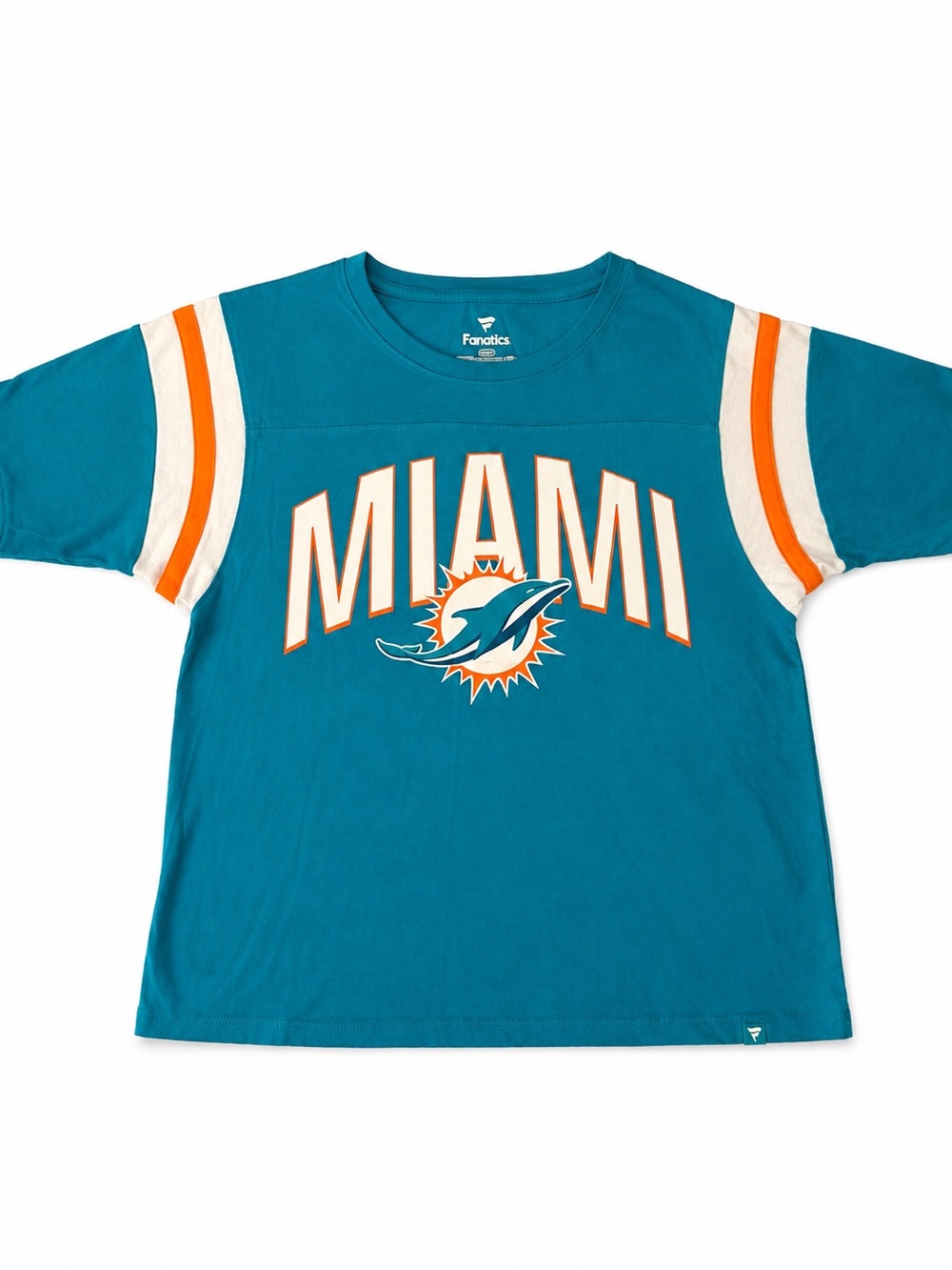 🏈Fanatics Miami Dolphins Jersey.Style Tee. Women’s Small NFL